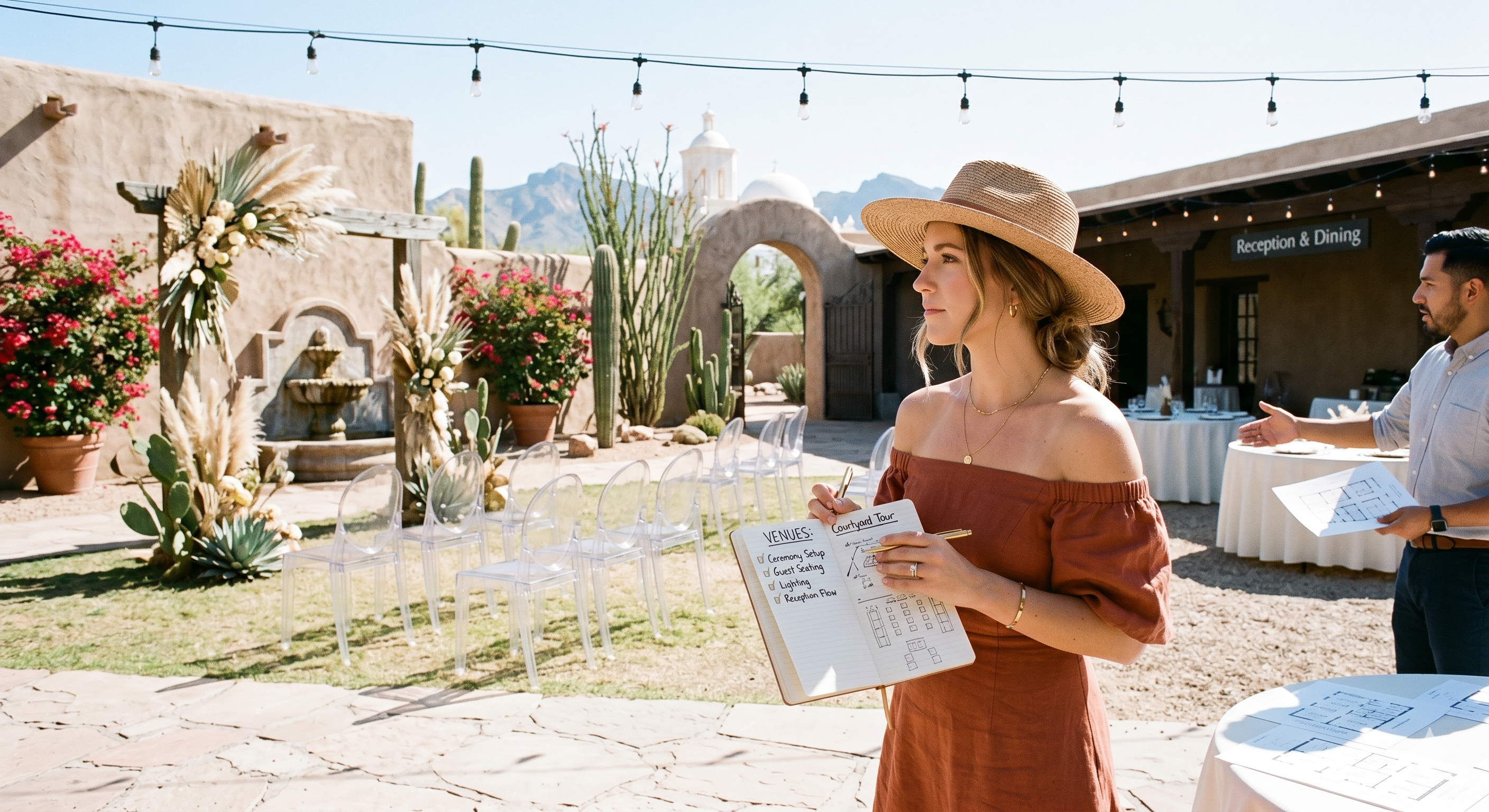 9 Things to Check When Touring a Wedding Venue in Tucson